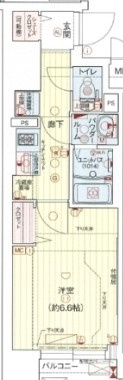 【間取り】 | プレサンス神戸元町ミューズ