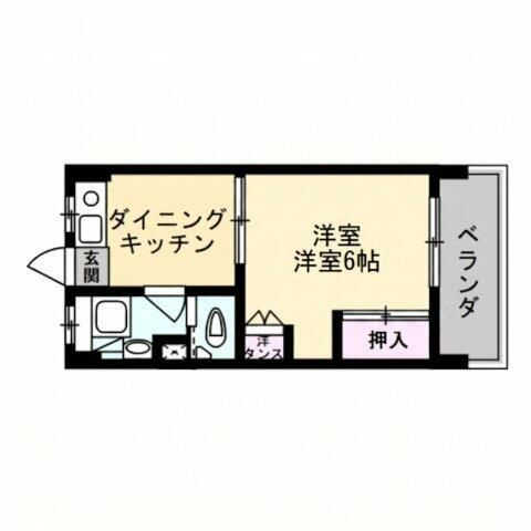 小川ビルの間取り