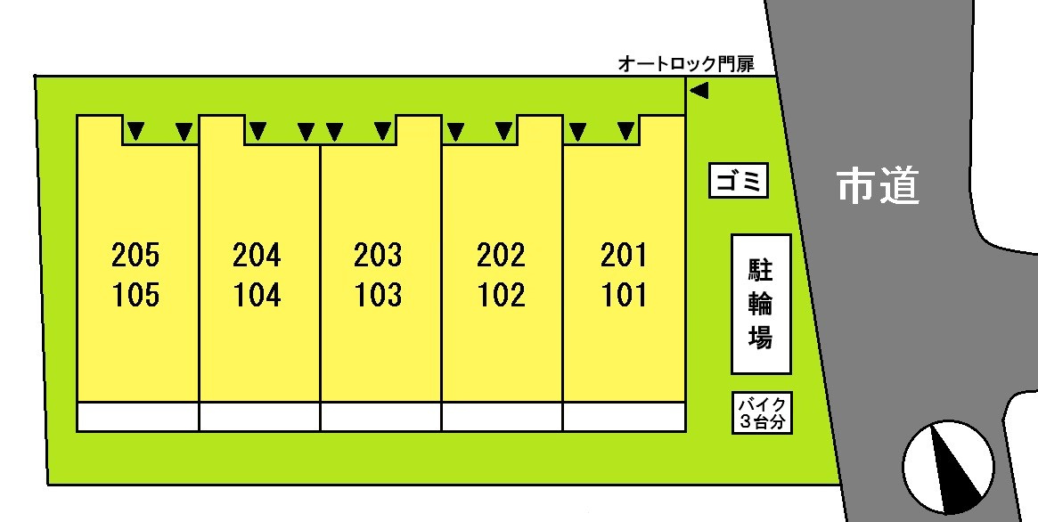 エル・クラシコの区画図