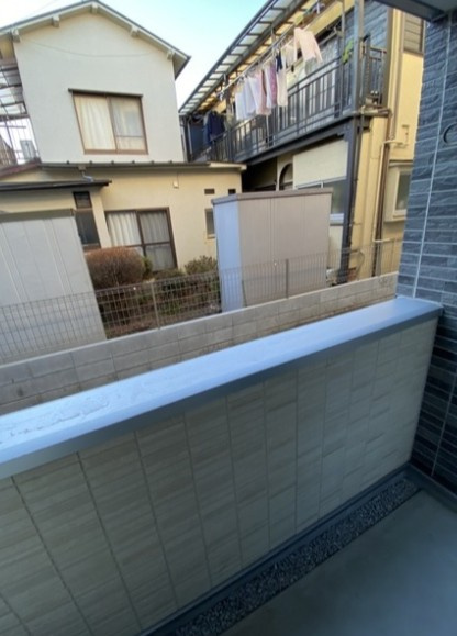 メルディア八王子万町のバルコニー