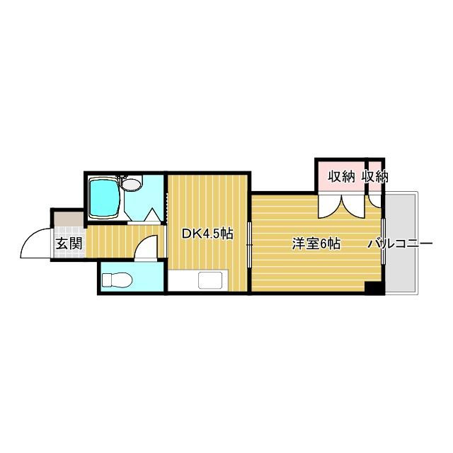 正雀グランドハイツ北の間取り