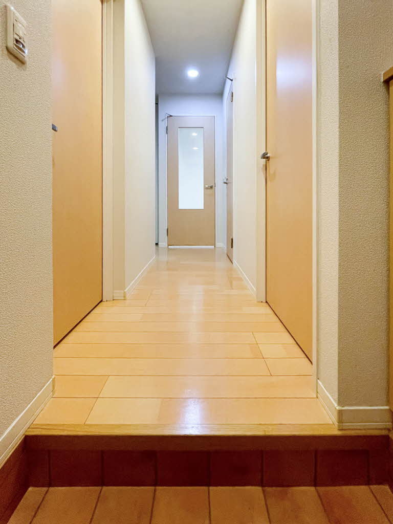 カーサミーアⅡ B棟の玄関|きれいな玄関です