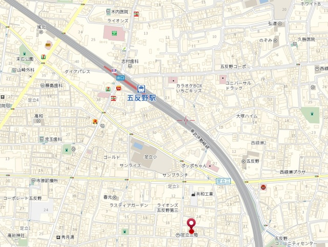 Ｓａｎ　Ｓａｒａ　サンサーラの地図|★案内図★