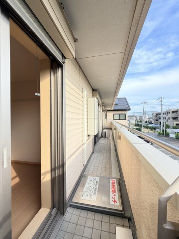 リバーパークかわせみのバルコニー