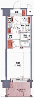 【間取り】 | ハーモニーレジデンス森下ステーションフロント