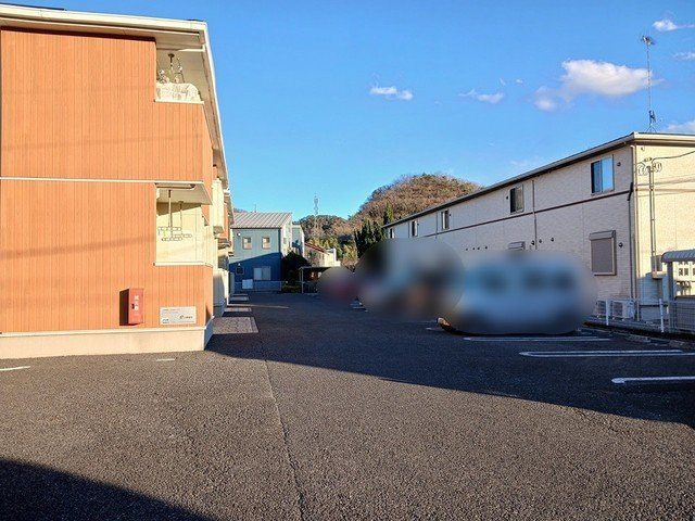 ペルシーモＡの駐車場