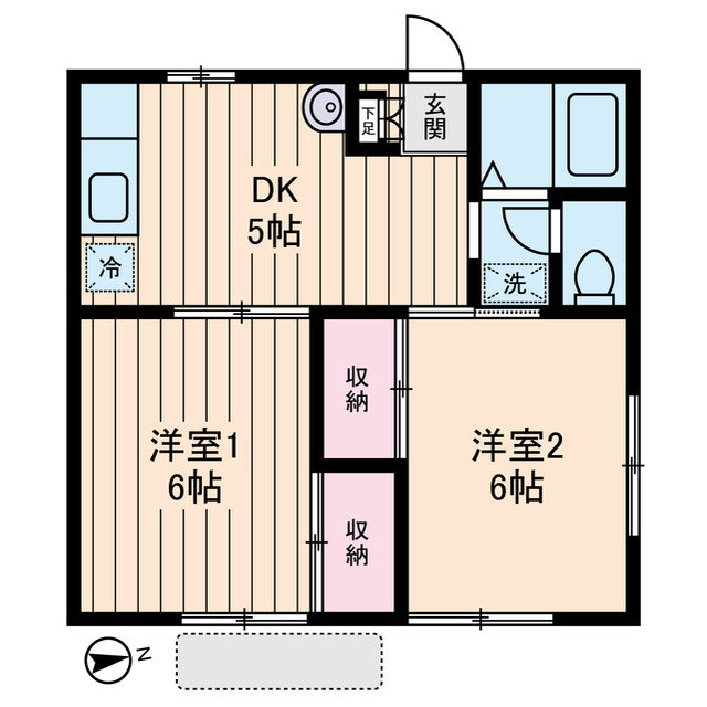 ガーデンコートの間取り