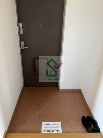 コーポレート志木街道の玄関