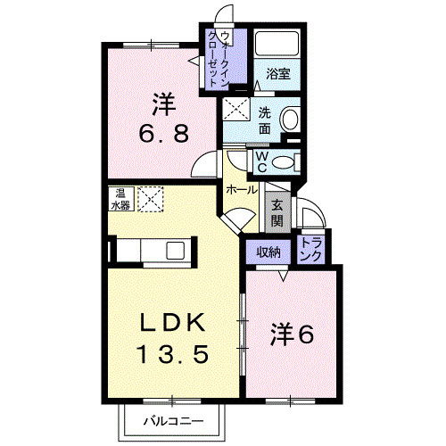 チセコロカムイの間取り