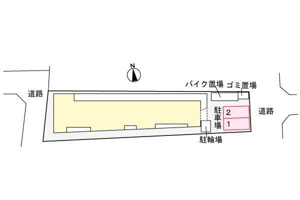 Ｎｅｏ　Ｃｏｕｒｔ　藤の駐車場