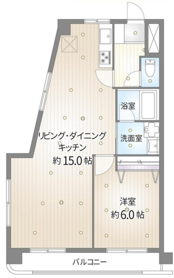 【間取り】 | マンション祐天寺