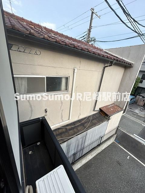 レオパレス西長洲のバルコニー|陽当たり良好なバルコニーです