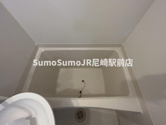 レオパレス西長洲の浴室|コンパクトで使いやすいお風呂です