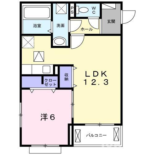 ヴィアソーレ摂津の間取り