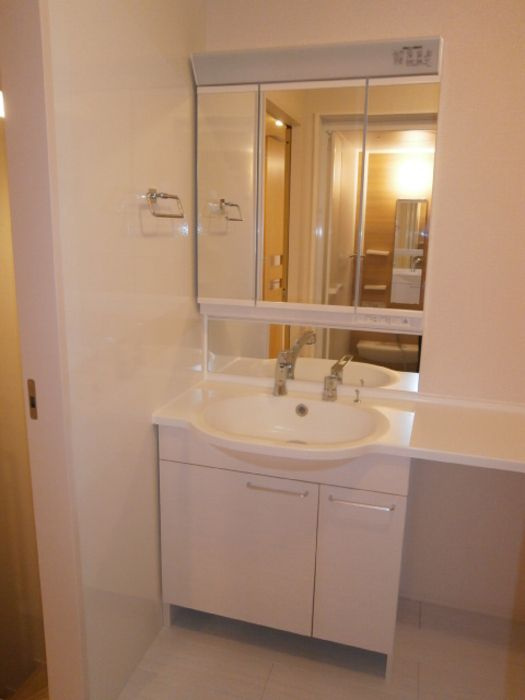 SW's riverside D-roomの洗面所