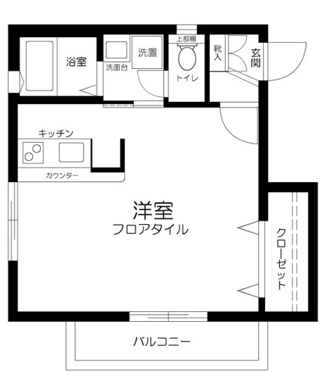 【間取り】 | アレイムＫ