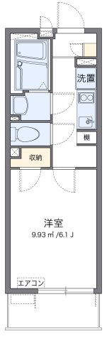 クレイノＣＯＭＦＯＲＴ　Ｓの間取り|代表的な間取のため実際の間取とは異なる場合があります