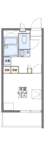レオパレスアルカンシェルの間取り