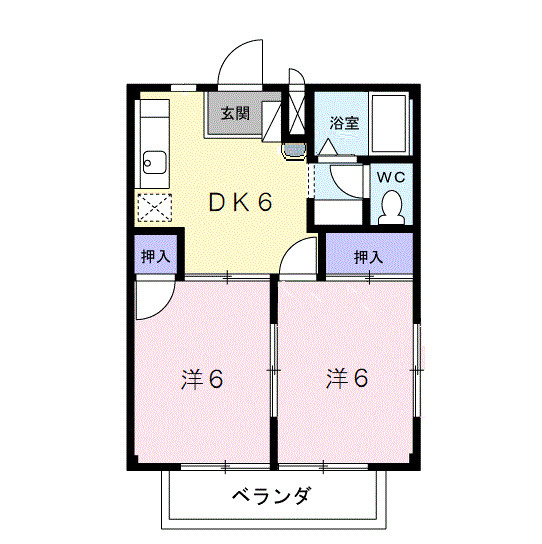 ダイヤモンドヴィレッジの間取り