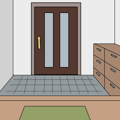 【玄関】 | Bandoubashi Rental Apartment