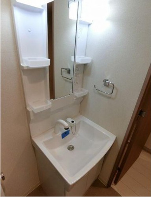 【洗面所】 | Bandoubashi Rental Apartment