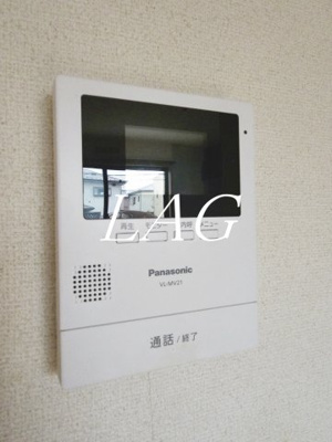 【セキュリティ】 | アン　ジュール | モニター付きインターフォンです。（同仕様です。）