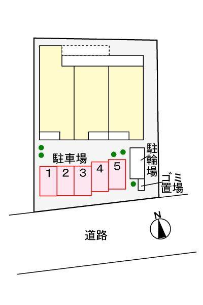 ミ　ライズの駐車場