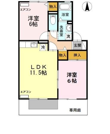 【間取り】 | セジュールスール
