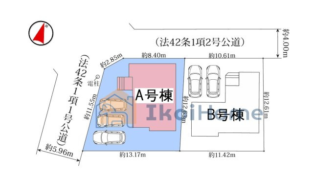 神戸市西区北山台2丁目全2棟A号棟　新築戸建のその他|■区画図です■
