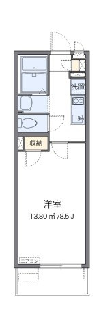 クレイノフリーゼあざみ野の間取り|代表的な間取のため実際の間取とは異なる場合があります
