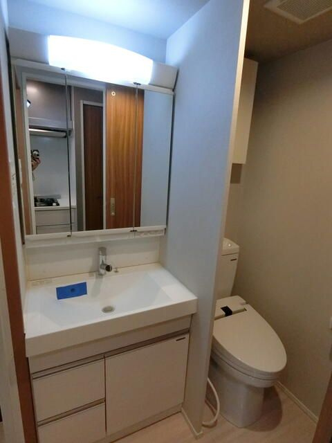 コンフォート桜新町の独立洗面台