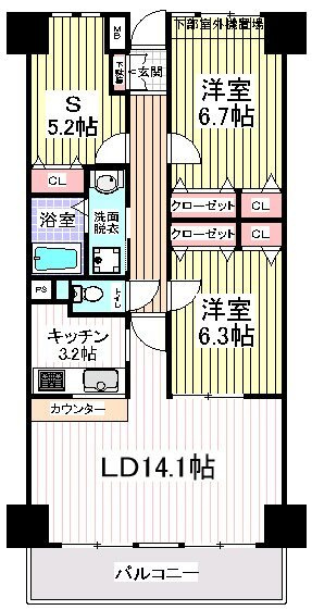 【仲介手数料：50％OFF】対象物件！の間取り
