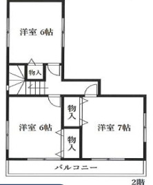 入間市豊岡４丁目 中古戸建の間取り