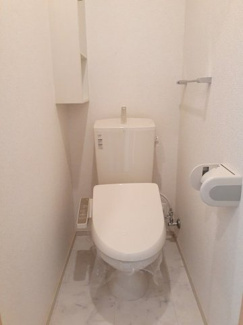 【トイレ】 | モデッサ神辺Ａ | 落ち着いた色調のトイレです