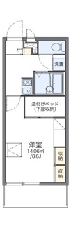 【間取り】 | レオパレスＹＵＴＡＫＡ