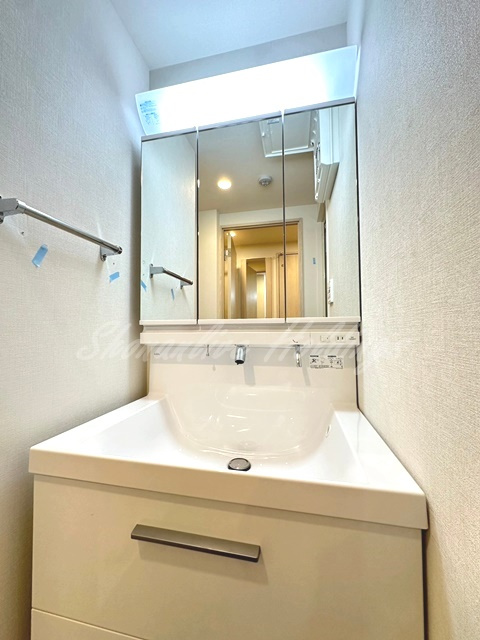 藤沢市南藤沢の賃貸マンションの洗面所