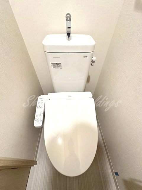 藤沢市南藤沢の賃貸マンションのトイレ