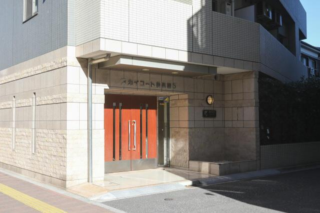 スカイコート後楽園第５のエントランス