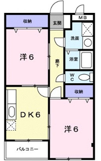 【間取り】 | ソレアード | 間取りです。