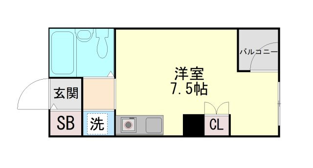 フレンズ王子公園の間取り
