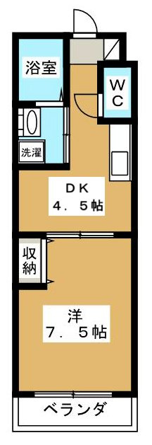 サクシード深草の間取り