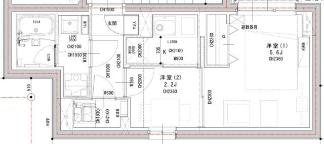 【間取り】 | ラヴィエール荏原中延