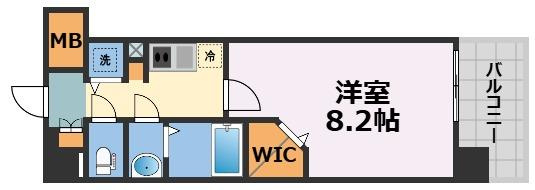 Miragepalace　Lotus Lifeの間取り