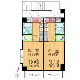 リヴァージュ須磨の間取り