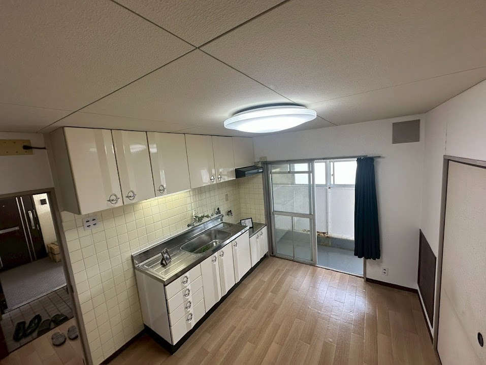 白川台ハイツ7号棟のキッチン