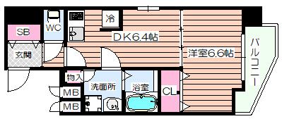 【間取り】 | プロシード大阪WESTアドリア