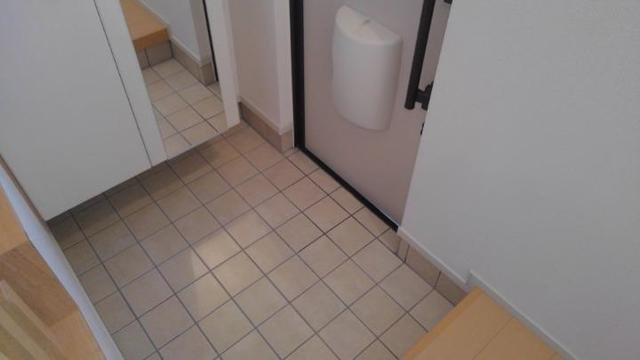 カーサ・ディーオの玄関