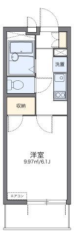 レオパレスマイン金山の間取り