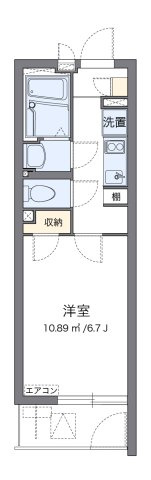 クレイノ四季の間取り|代表的な間取のため実際の間取とは異なる場合があります