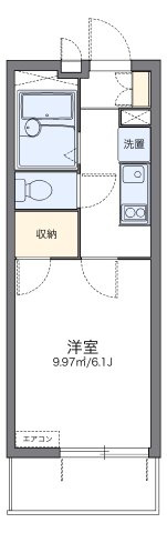 レオパレスマイン金山の間取り